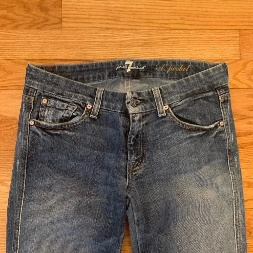 7 For All Mankind “a jacket” Jean - Picture 4 of 5